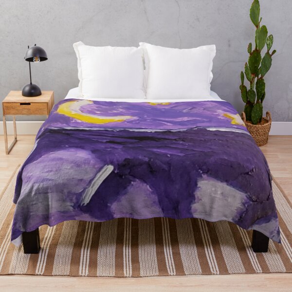 Item preview, Purple Bear acrylic painting by Tabitha Kremesec designed and sold by Tabitha Kremesec.