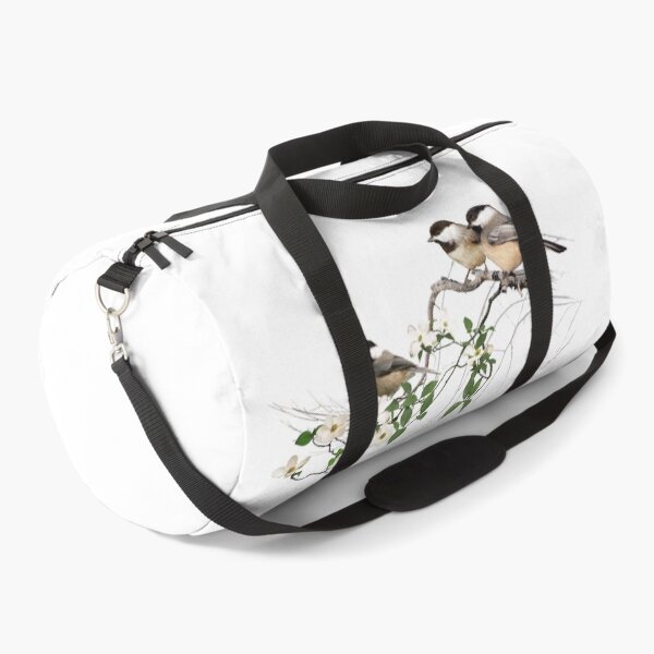Item preview, Chickadees On Flowering Branch designed and sold by Salmoneggs.
