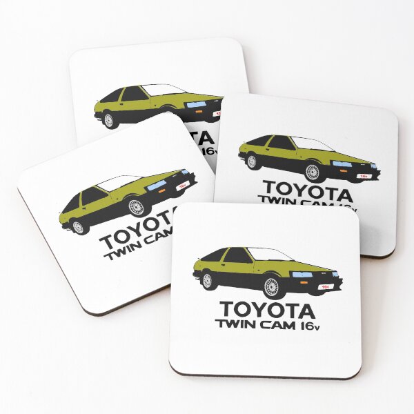 Item preview, Toyota Ae86 Twincam Gold over Black designed and sold by Autographix.