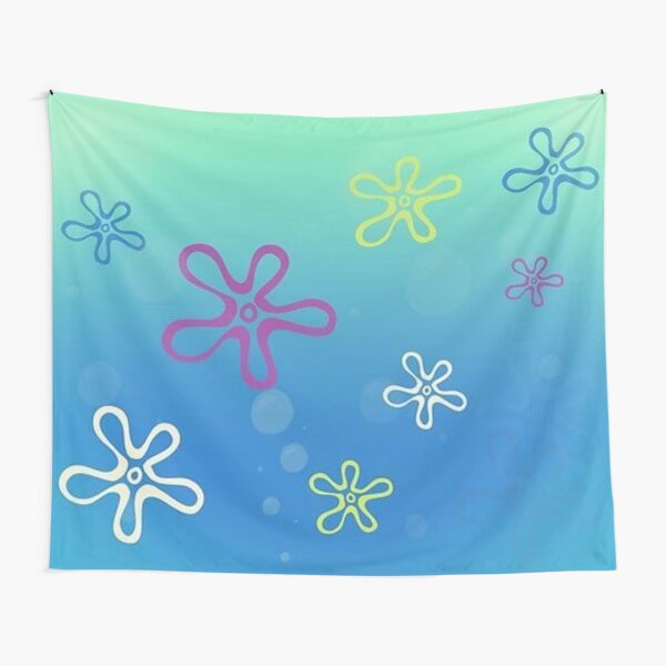 Spongebob sky background Tapestry
