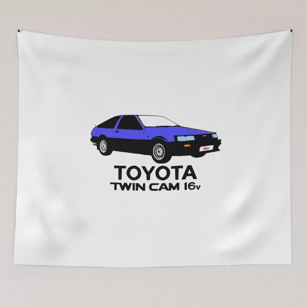Item preview, Toyota Ae86 Twincam Blue over Black designed and sold by Autographix.