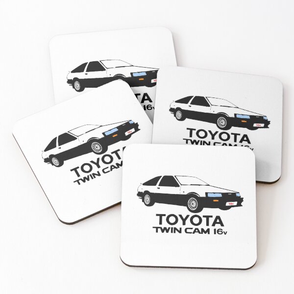Item preview, Toyota Ae86 Twincam White over Black designed and sold by Autographix.