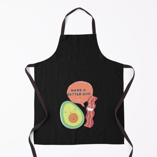 Item preview, Name a Better Duo: Avocado and Bacon designed and sold by CuteFoodPrints.