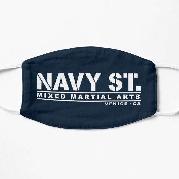 NAVY ST Flat Mask
