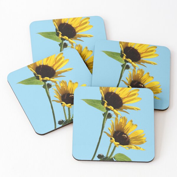 Item preview, Twin sunflowers designed and sold by HappyThoughts85.
