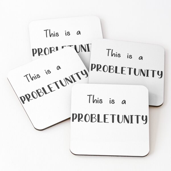 Item preview, Probletunity designed and sold by Plainstreetpro.