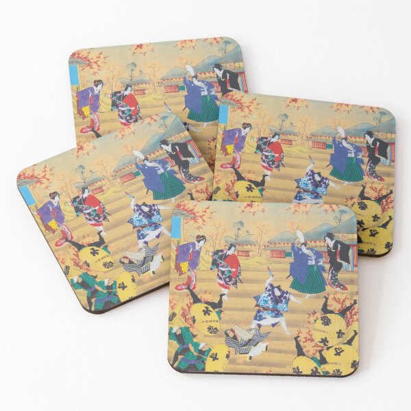 Item preview, Kabuki Theater, Japanese Vintage Art designed and sold by vintagevivian.
