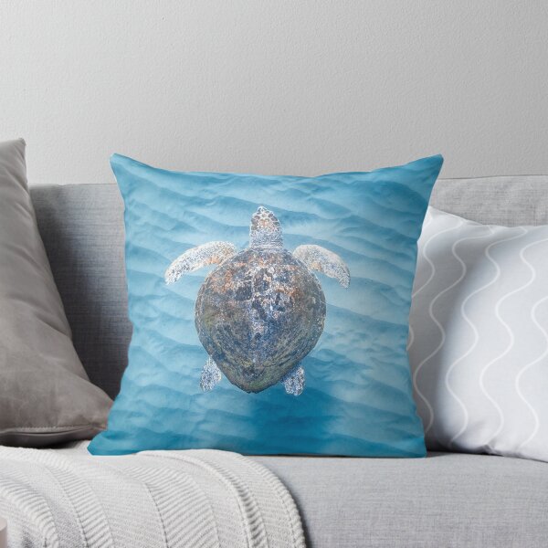 Item preview, Swimming with Loggerhead Turtle designed and sold by Sasch Halpin.