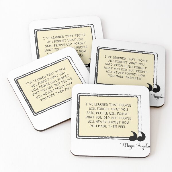Item preview, Maya Angelou Quote designed and sold by YouShouldChill.