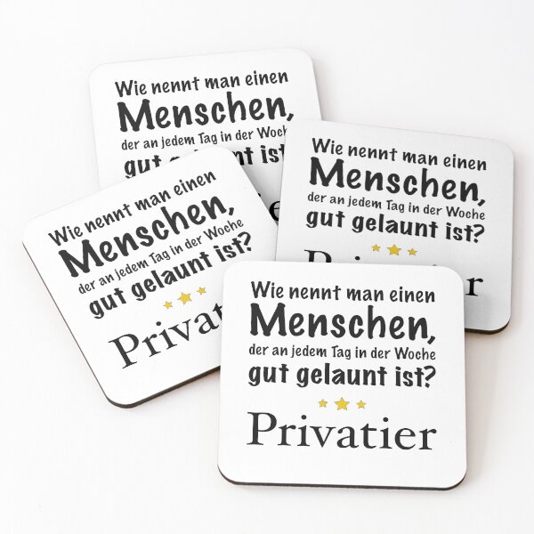 Item preview, Happy all the time - Privatier german designed and sold by OVMEngemann.