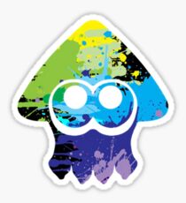 Pegatina Splatoon multicolor Inkling