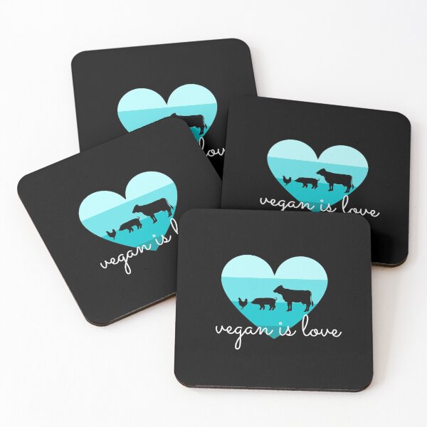 Item preview, Vegan Is Love Heart Vegetarian Environmentalist For The Animals designed and sold by GrlDad.