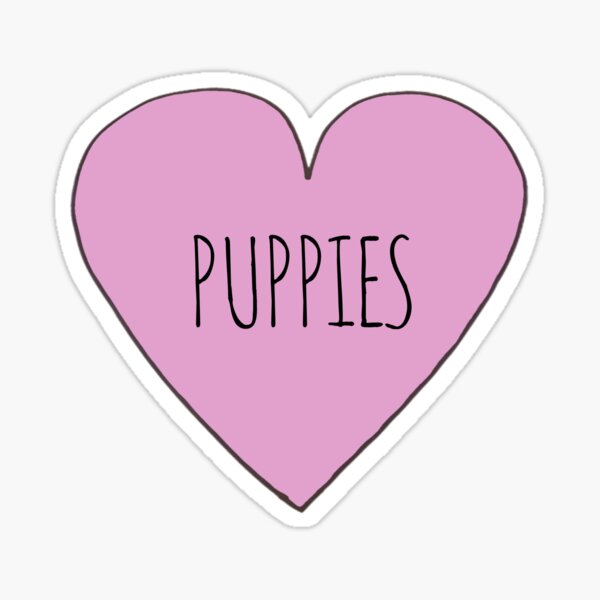 Puppy Love Sticker