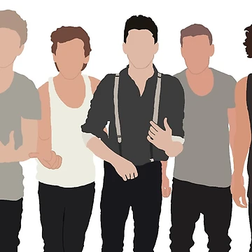 Artwork thumbnail, One direction by ROLdrawing