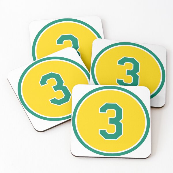 Item preview, Eric Chavez #3 Jersey Number designed and sold by StickBall.