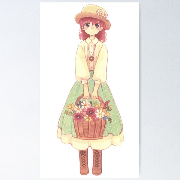 Item preview, Cottagecore Yona [Akatsuki no Yona] designed and sold by vaguelyflakey.