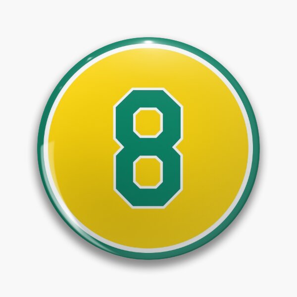 Item preview, Robbie Grossman #8 Jersey Number designed and sold by StickBall.
