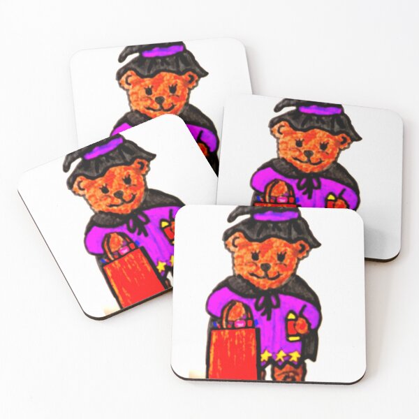 Item preview, TEDDY BEAR HALLOWEEN WITCH designed and sold by JoAnnHayden.