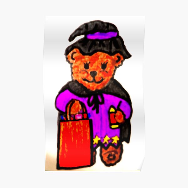 Teddy Bear Posters Redbubble - voodoo bear roblox