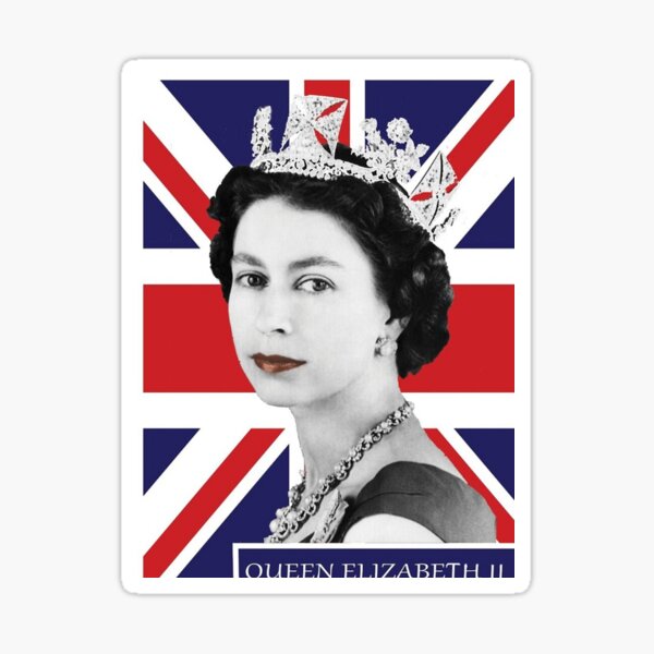 Flag Quen Sticker