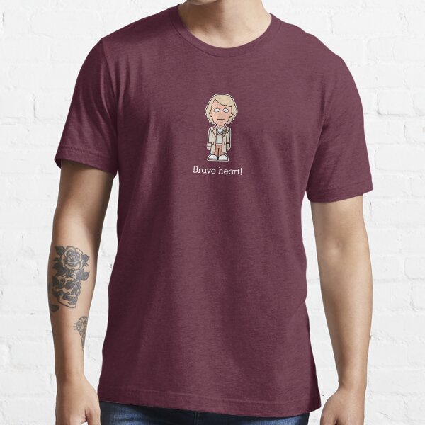 The Fifth Doctor (shirt) Essential T-Shirt by redscharlach