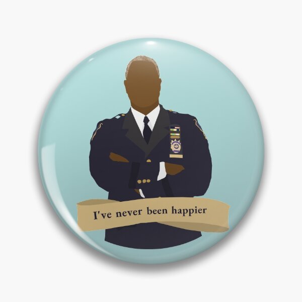 Item preview, Captain Holt 'I've Never Been Happier' – Brooklyn 99 Digital Art designed and sold by spotteddelight.