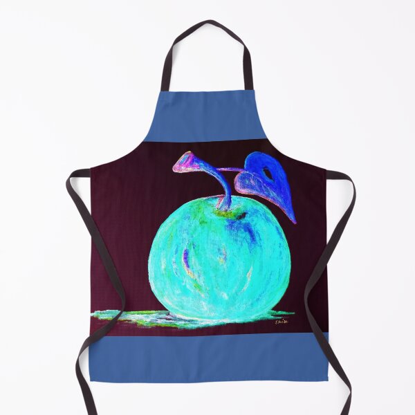 Item preview, Abstract Blue And Teal Apple designed and sold by EloiseArt.