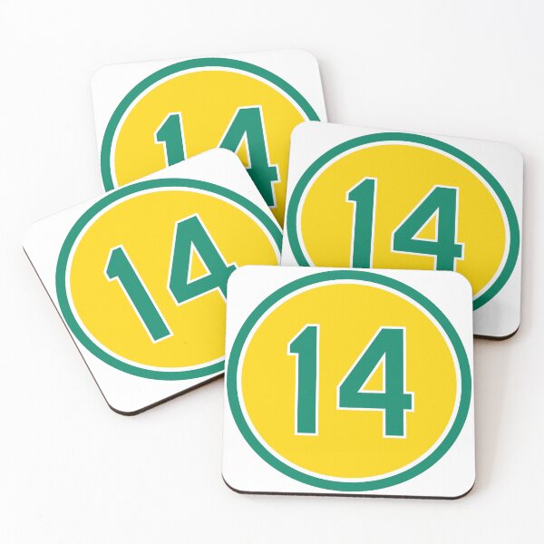 Item preview, Mark Ellis #14 Jersey Number designed and sold by StickBall.