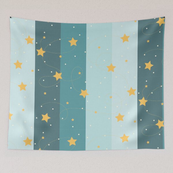 Item preview, Starry Night Pattern in blue tones designed and sold by yselle.
