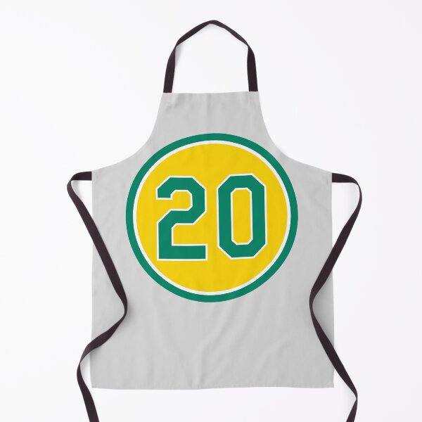 Item preview, Mark Canha #20 Jersey Number designed and sold by StickBall.