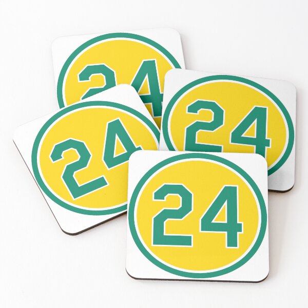 Item preview, Rickey Henderson #24 Jersey Number designed and sold by StickBall.