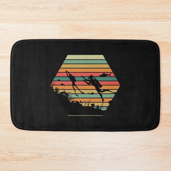 Item preview, Scuba diving retro vintage gift designed and sold by eiwo87.