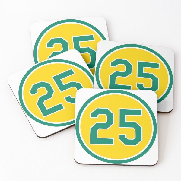 Item preview, Mark McGwire #25 Jersey Number designed and sold by StickBall.