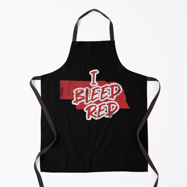Item preview, Nebraska State Pride - I Bleed Red designed and sold by Creatively Torn.