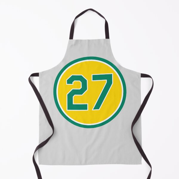 Item preview, Catfish Hunter #27 Jersey Number designed and sold by StickBall.