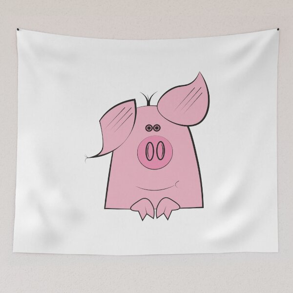 Item preview, Cute Pink Piggy designed and sold by urbanbuzzz.