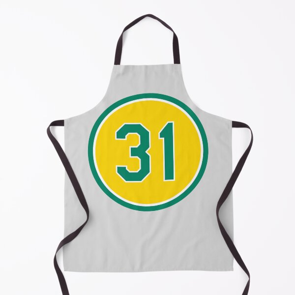 Item preview, AJ Puk #31 Jersey Number designed and sold by StickBall.