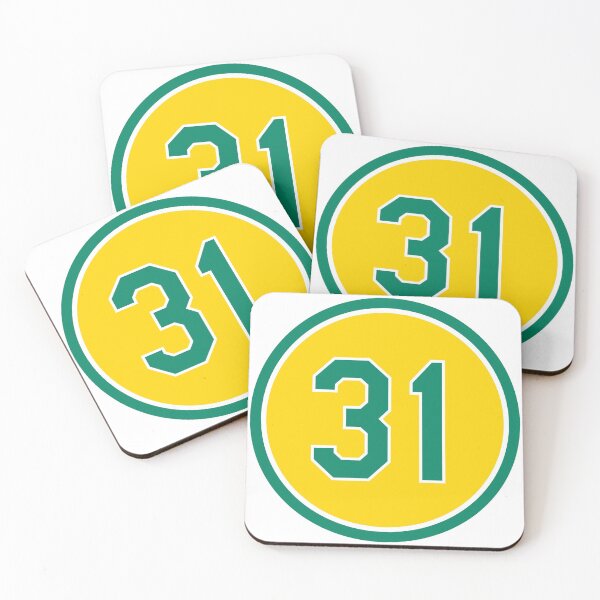 Item preview, AJ Puk #31 Jersey Number designed and sold by StickBall.