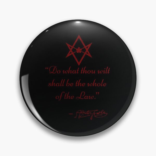 Item preview, Aleister Crowley (Quote - Red) designed and sold by DotorEaon.
