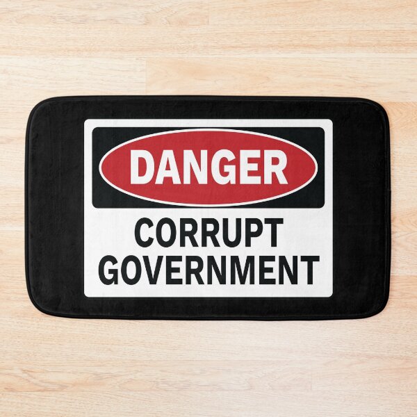 Item preview, Danger - Corrupt Government designed and sold by TrutherIndex.