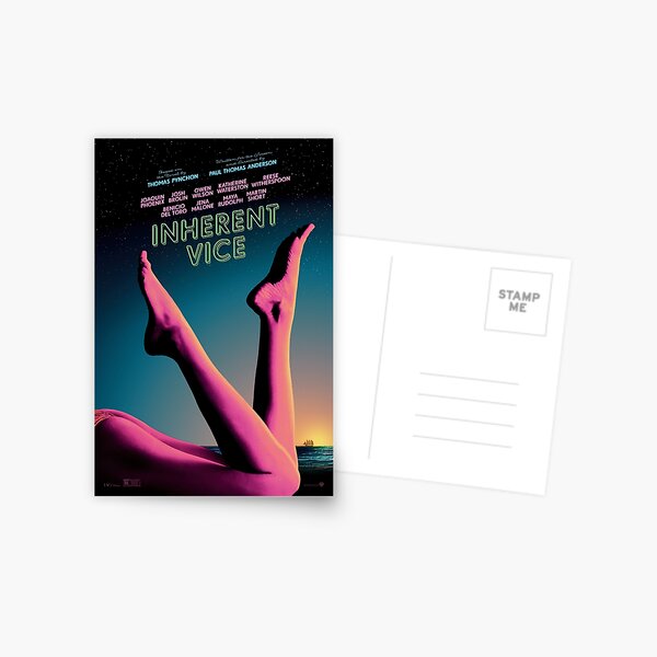 Inherent Vice 2014 Postcard