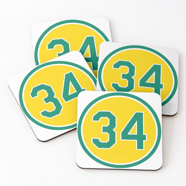Item preview, Rollie Fingers #34 Jersey Number designed and sold by StickBall.