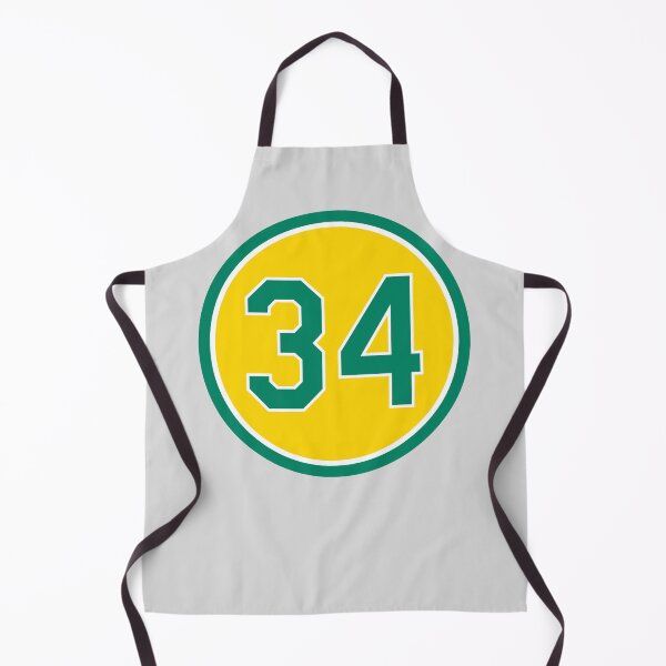 Item preview, Rollie Fingers #34 Jersey Number designed and sold by StickBall.