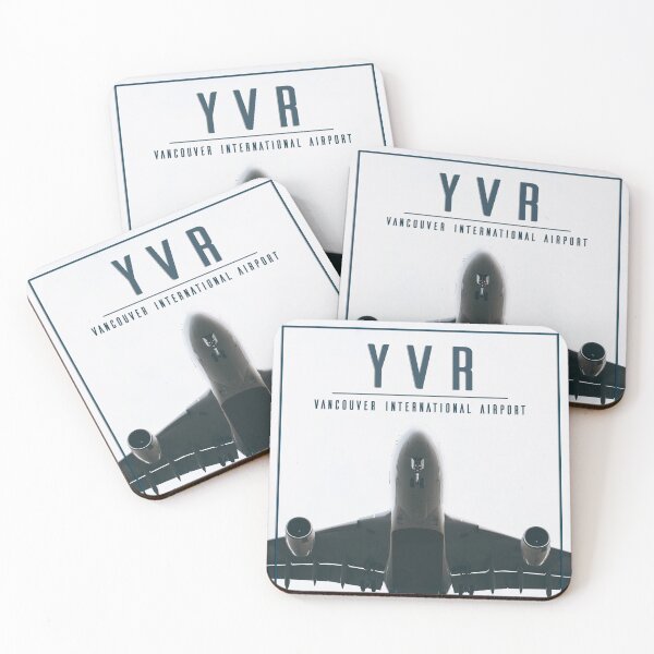 Item preview, Vancouver International Airport (YVR) Poster designed and sold by JonesyDave.