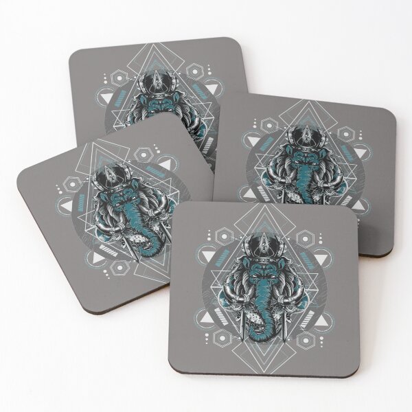 Item preview, Geometric Elephant designed and sold by GeometricFlow.