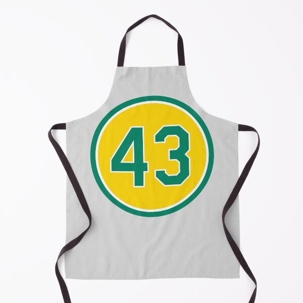 Item preview, Dennis Eckersley #43 Jersey Number designed and sold by StickBall.