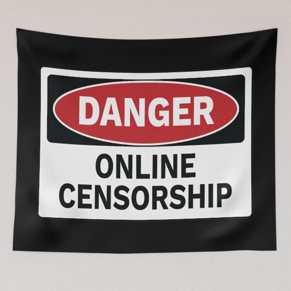 Item preview, Danger - Online Censorship designed and sold by TrutherIndex.
