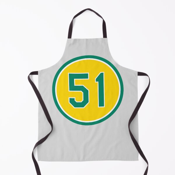 Item preview, Dallas Braden #51 Jersey Number designed and sold by StickBall.