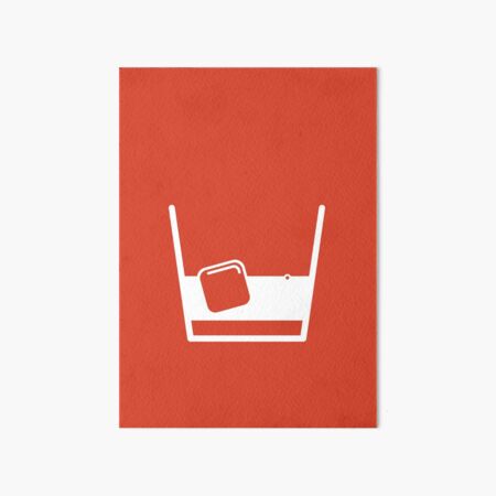 Whisky Art Board Print