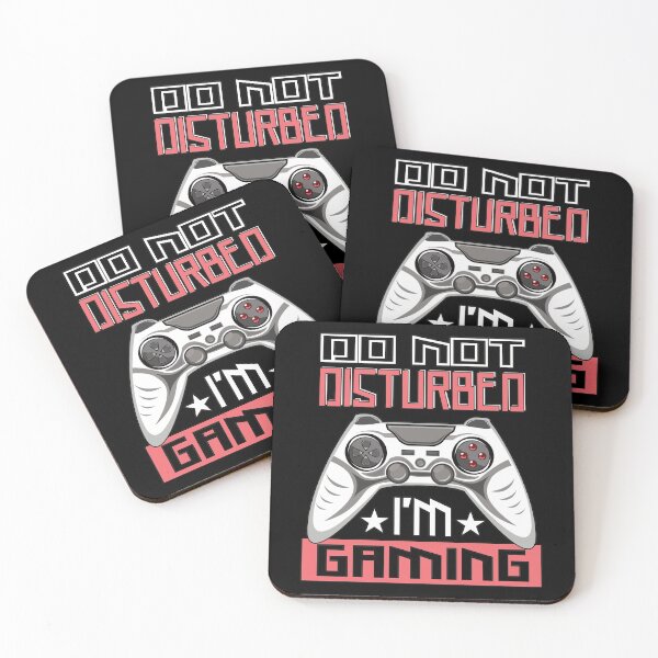 Item preview, Gaming Do Not Disturbed Gamer Gift designed and sold by Grimbart.